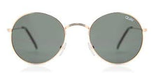 Quay Mod Star Sunglasses gold frame grey Lens